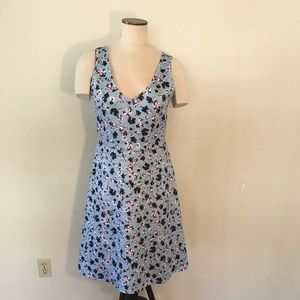 Torrid blue floral dress